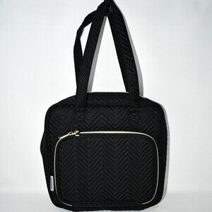 MICOM Large Capacity Hair Accessories Organizer, Storage Case for Bows/Clips, Bl